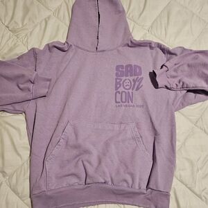 Sadboyz Complexcon Las Vegas Lavender Hoodie Mens Large